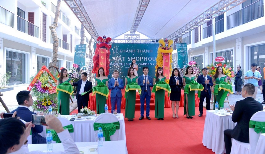 Chủ Kl99ok phiên bản mới dự án Sunny Garden City - Kl994 game bài casino hấp dẫn CEO cắt băng khánh thành và ra mắt Shophouse Sunny Garden City 