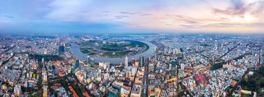TP.HCM, thị trường địa ốc lớn nhất Việt Nam đang thu hút ngày càng nhiều sự quan tâm của các nhà Kl99ok phiên bản mới ngoại. Ảnh: Shutterstock.