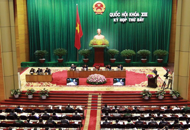  Kỳ họp thứ 7 Quốc hội khóa XIII bàn nhiều dự luật quan trọng. Ảnh: Đức Thanh (Báo Kl99ok phiên bản mới)