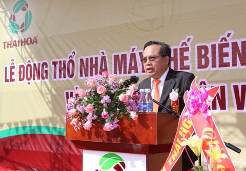 Nguyễn Văn An, khi còn là Chủ tịch Hội đồng quản trị, kiêm Tổng giám đốc CTCP Kl994 game bài casino hấp dẫn Thái Hòa Việt Nam