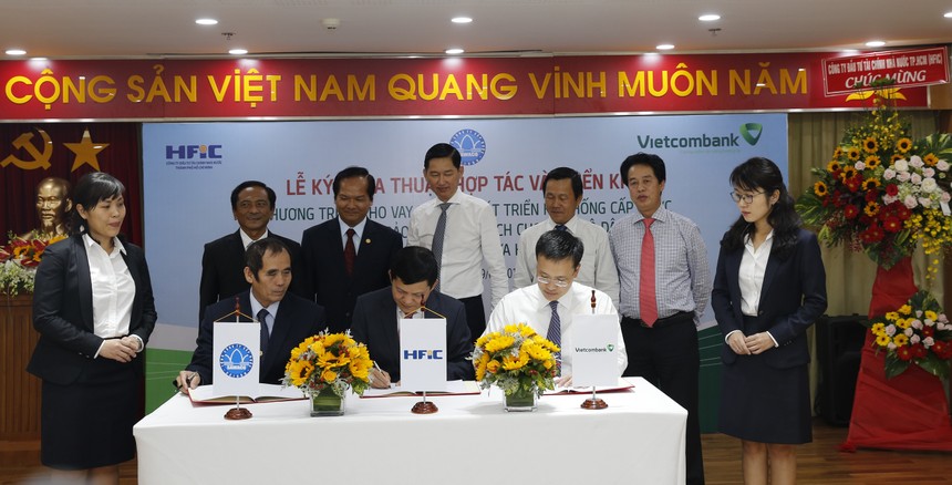Vietcombank và HFIC Kl99ok phiên bản mới gần 3.700 tỷ cho hệ thống cấp nước sạch tại TP. HCM