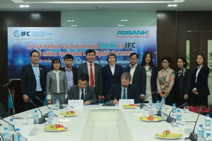 ABBank nhận gói Kl991.com nạp rút nhanh 150 triệu USD từ IFC 