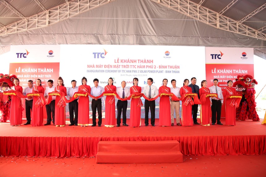Kl994 game bài casino hấp dẫn TTC khánh thành dự án năng lượng tái tạo thứ 3: Nhà máy điện mặt trời TTC Hàm Phú 2  công suất 49 MWp