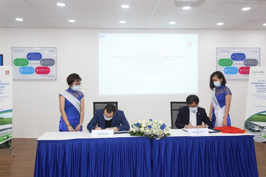 Pharmacity bắt tay DH Logistic Proprety Việt Nam mở mới trung tâm phân phối hàng hóa
