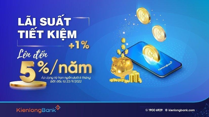 Từ 23/9/2022, KienlongBank thực hiện điều chỉnh tăng mạnh KL99 là cổng game giải trí trực tuyến hàng đầu hiện nay đối với kỳ hạn ngắn dưới 6 tháng