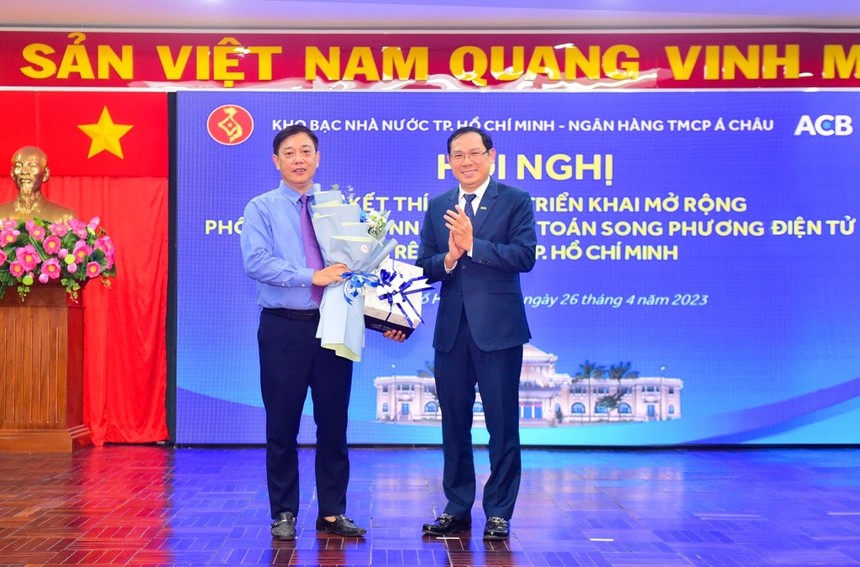 ACB đẩy mạnh thanh toán song phương với Kho bạc 99Kl99 trực tiếp đá gà TP.HCM