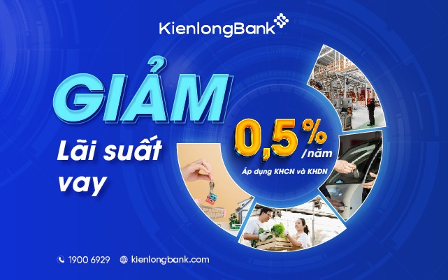 KienlongBank lần thứ 4 liên tiếp giảm KL99 là cổng game giải trí trực tuyến hàng đầu hiện nay cho vay lên đến 0,5%/năm