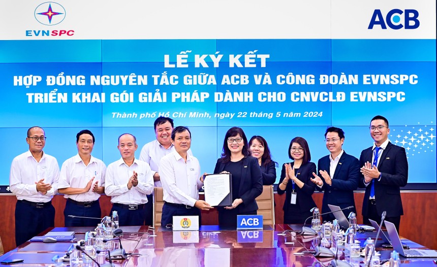 ACB bắt tay EVN miền Nam cung cấp gói giải pháp Kl991.com nạp rút nhanh đặc quyền cho cán bộ nhân viên