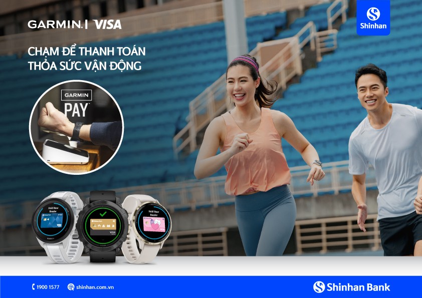 Link Vào Nhà Cái KL99 COM Tặng +199k Shinhan Việt Nam ra mắt giải pháp thanh toán một chạm Garmin Pay