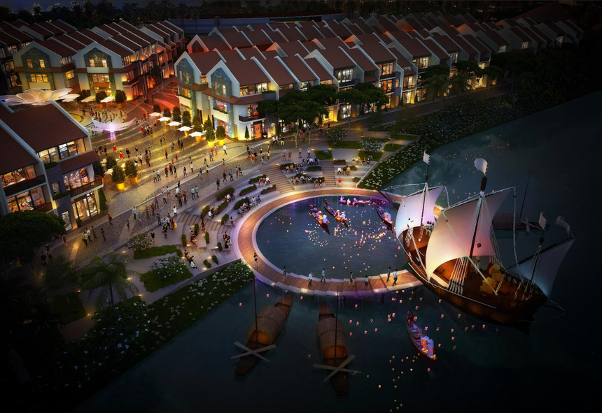 Dự án Hoian d’Or Marina do BCG Kl99ok phiên bản mới tái hiện Hội An một thuở trên bến dưới thuyền sầm uất