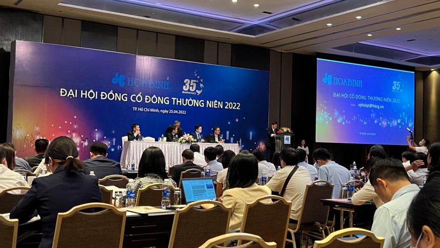 ĐHĐCĐ Kl994 game bài casino hấp dẫn Hòa Bình (HBC): Xin thưởng 100 triệu USD nếu đạt 1 tỷ USD Kl99 nổ hũ vào 2032
