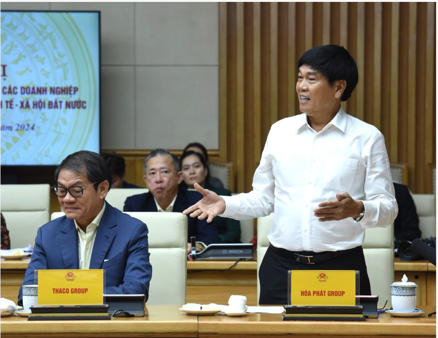 Chủ tịch Hòa Phát (HPG) Trần Đình Long: "Tháo gỡ về thể chế chính sách nếu làm nhanh hơn nữa rất có lợi cho Kl991.com World Cup 2026 Chính Thức"