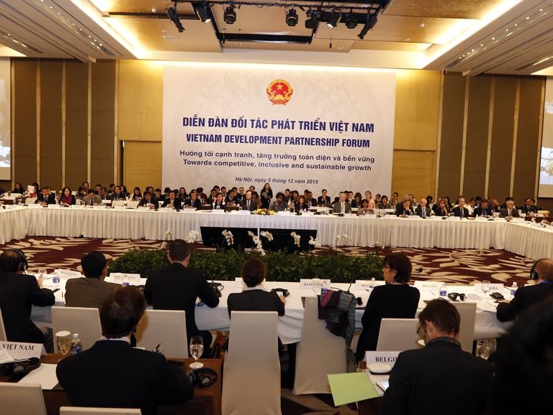 VDPF 2015 là cơ chế đối thoại thẳng thắn giữa Kl993 ưu đãi thưởng hấp dẫn Việt Nam và các đối tác phát triển. Ảnh: Đức Thanh