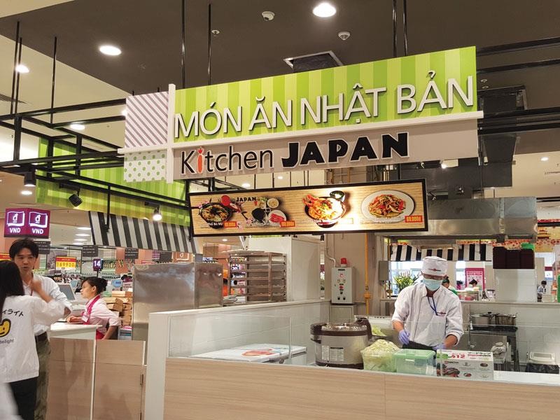 Một góc Trung tâm thương mại AeonMall Long Biên của nhà Kl99ok phiên bản mới Nhật Bản