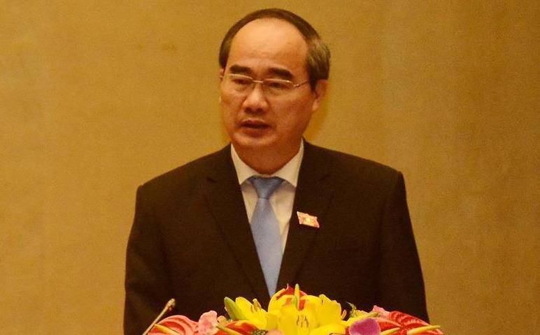 Ủy viên Bộ Kl991.com tải ứng dụng, Chủ tịch Ủy ban Trung ương Mặt trận Tổ quốc Việt Nam Nguyễn Thiện Nhân. Ảnh: Đức Thanh