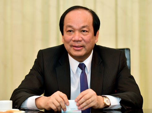 Bộ trưởng, Chủ nhiệm Văn phòng Kl993 ưu đãi thưởng hấp dẫn Mai Tiến Dũng. Ảnh: VGP/Nhật Bắc.