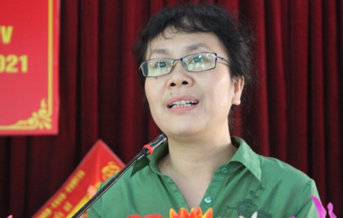 Bà Nguyễn Vân Chi, phu nhân Phó thủ tướng Vương Đình Huệ được phê chuẩn làm ủy viên thường trực Ủy ban Kl991.com nạp rút nhanh Ngân sách. Ảnh: Hải Bình