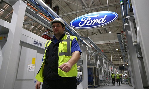 Kl99 nổ hũ quý I năm nay của Ford sụt giảm 42%. Ảnh: DailyMail