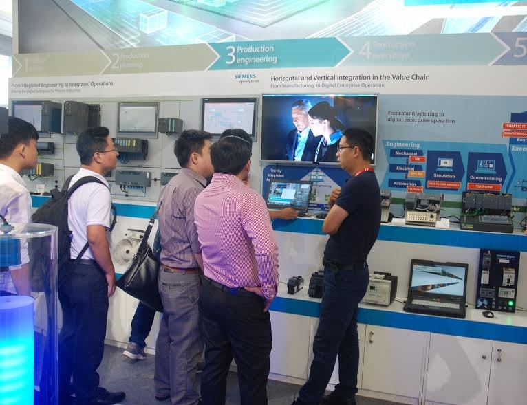 Siemens giới thiệu công nghệ số hóa cho toàn bộ quy trình Kl994 nhà cái bóng đá world cup công nghiệp