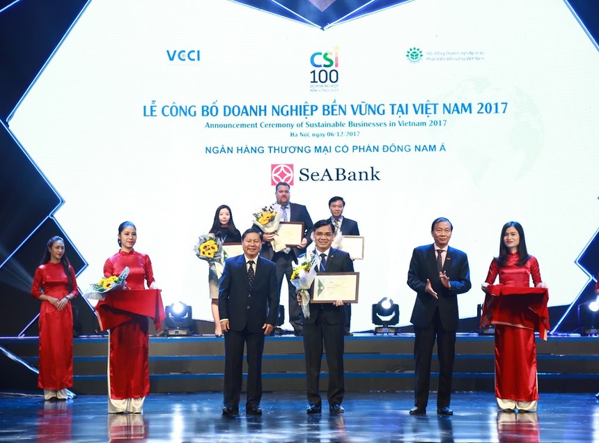 SeABank nằm trong Top 100 Kl991.com World Cup 2026 Chính Thức phát triển bền vững Việt Nam 2017