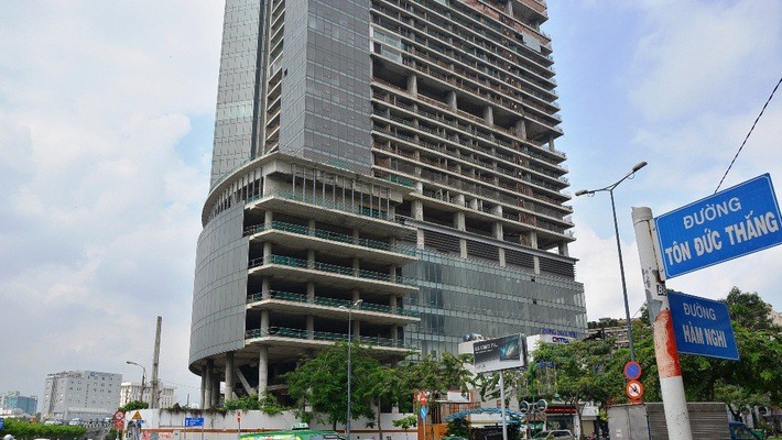 Dự án One Tower (TP.HCM) - dự án đầu tiên bị thu giữ 99Kl.app cổng game giải trí để thu hồi nợ xấu. Ảnh: Internet