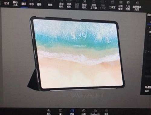 iPad Pro 2018 lộ bản thiết kế với viền siêu mỏng