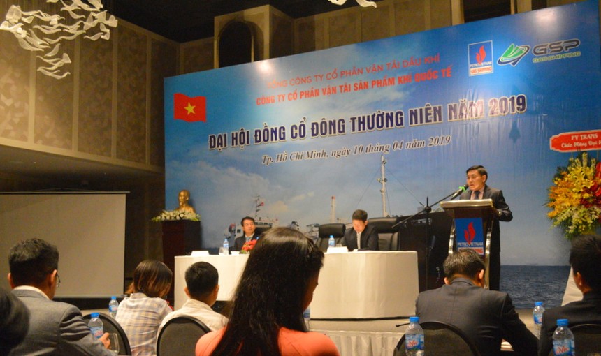 ĐHCĐ Gas Shipping (GSP): Chưa thống nhất được phương thức chia 99Kl.app mobile mới nhất 20% trong năm 2018