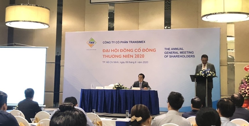 ĐHĐCĐ Transimex (TMS): Chưa thể công bố lý do mức tăng đột biến Kl99 nổ hũ dự kiến 2020
