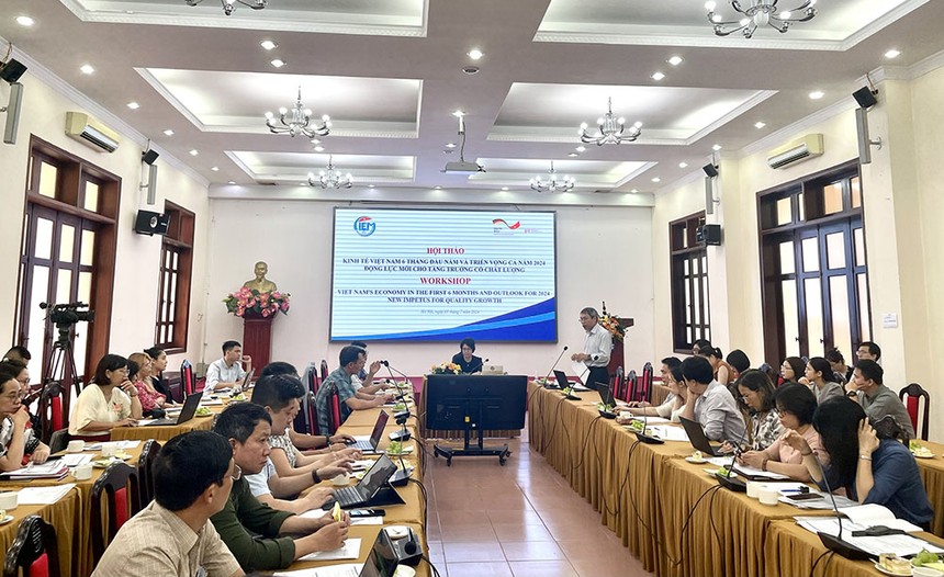 Hội thảo “Kl992 cổng game cá cược Việt Nam 6 tháng đầu năm và triển vọng cả năm 2024: Động lực mới cho tăng trưởng có chất lượng”.