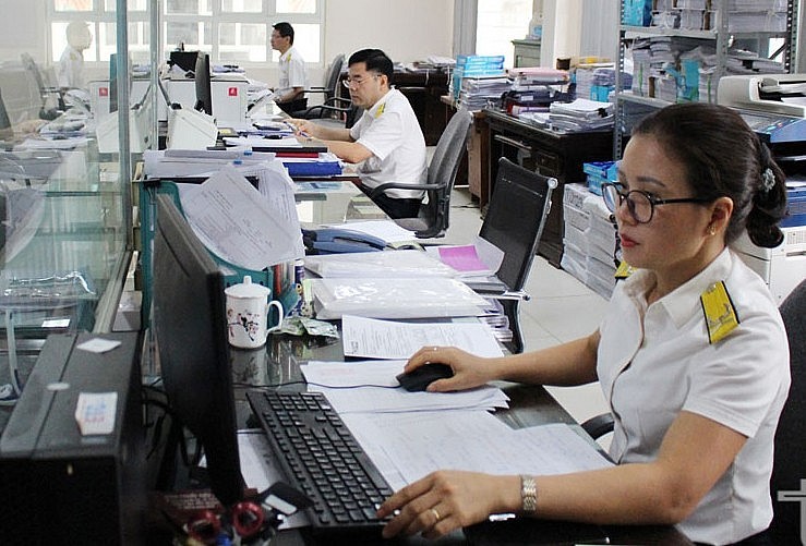Tỷ lệ hoàn tự động chiếm 44% số tờ khai đề nghị hoàn. Ảnh: TL