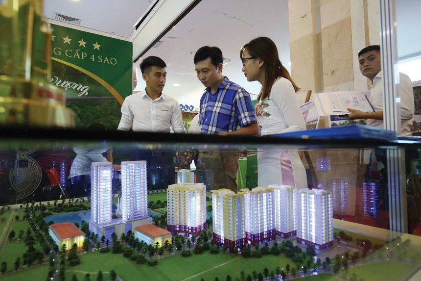 Tín dụng mua nhà cần hướng nhiều hơn tới người mua ở thực. Ảnh: Dũng Minh.