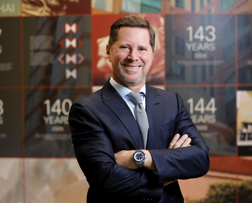 Ông Tim Evans, Tổng giám đốc HSBC Việt Nam.