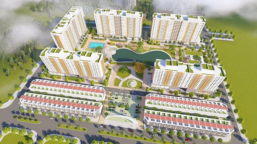 Phối cảnh dự án Nhà ở Trang Chủ KL99Com Số 1 Link Đăng Ký KL999 Nhơn Bình.