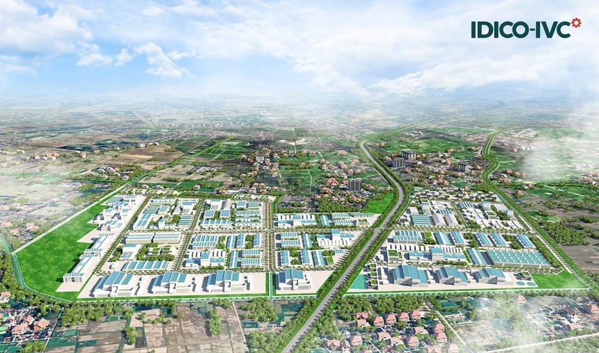 Phối cảnh dự án Khu công nghiệp sinh thái IDICO Vinh Quang