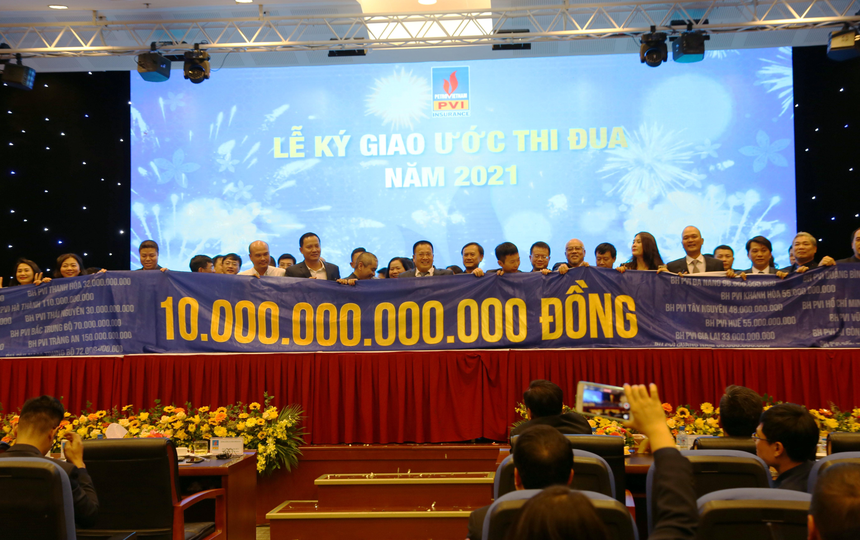 Kl99kl phiên bản hoạt động PVI hoàn thành mục tiêu 10.000 tỷ đồng doanh thu năm 2021