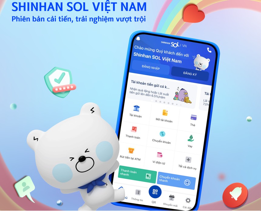 Link Vào Nhà Cái KL99 COM Tặng +199k Shinhan ra mắt phiên bản mới của ứng dụng Shinhan SOL Việt Nam