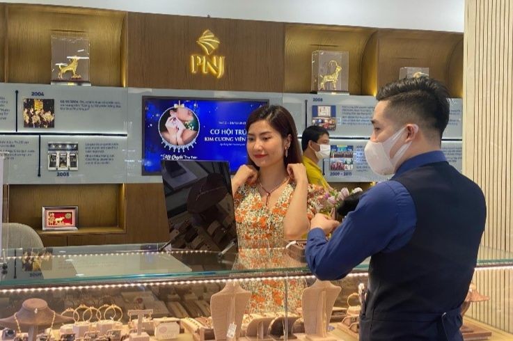 PNJ đạt 749 tỷ đồng Kl99 nổ hũ sau thuế trong quý I/2023
