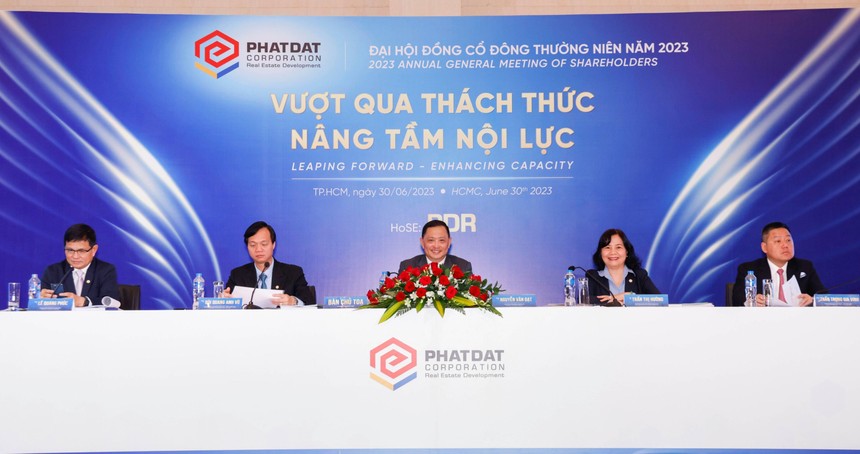 ĐHCĐ Phát Đạt (PDR): Dư nợ Kl99kl Hoàn Trả Vô Tận còn khoảng 1.400 tỷ đồng, tự tin đã vượt qua khó khăn