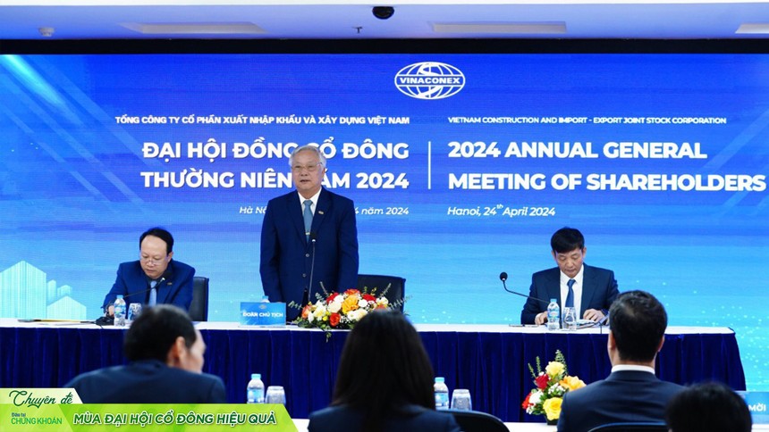 ĐHCĐ Vinaconex (VCG): 90% khả năng hoàn thành kế hoạch 2024