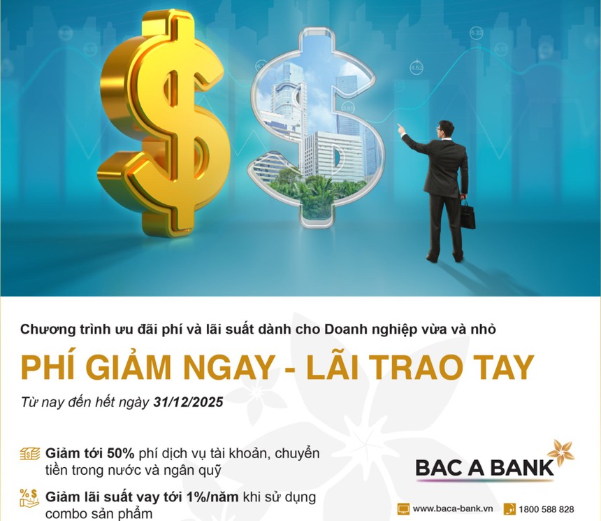 Ưu đãi giảm phí và lãi vay cho Kl991.com World Cup 2026 Chính Thức SMEs cùng BAC A BANK (BAB)