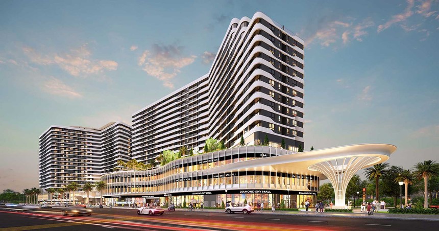 Căn hộ cao cấp & Trung tâm thương mại Diamond Sky