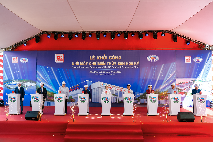 IDI khởi công xây dựng nhà máy chế biến thủy sản Hoa Kỳ có tổng vốn Kl99ok phiên bản mới gần 700 tỷ đồng