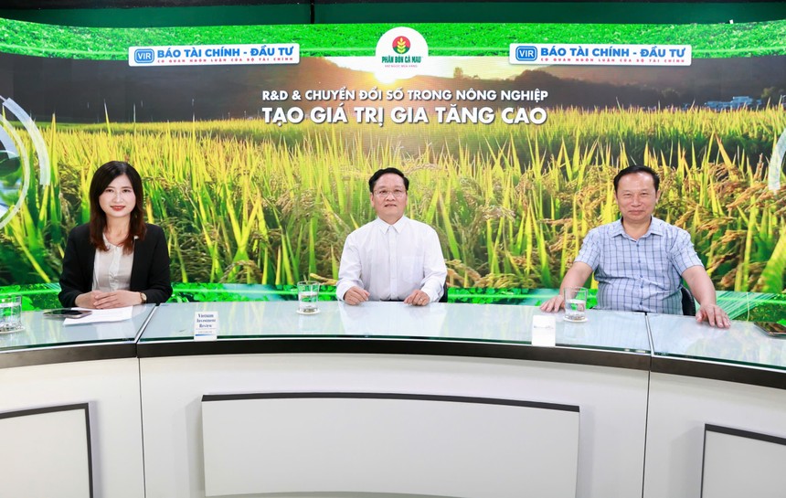 Tọa đàm “R&D & Chuyển đổi số trong nông nghiệp: Tạo giá trị gia tăng cao”, thuộc chuỗi chương trình “Đổi mới sáng tạo - Đòn bẩy cho kỷ nguyên mới”, do Báo Kl991.com nạp rút nhanh - Kl99ok phiên bản mới tổ chức. Ảnh Chí Cường.