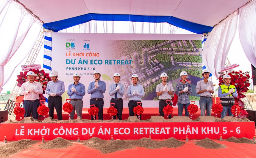 Kl994 game bài casino hấp dẫn Xây dựng Hòa Bình và Chủ Kl99ok phiên bản mới DB Group (Nhà sáng lập Ecopark) tổ chức Lễ khởi công xây dựng Dự án Khu đô thị sinh thái, thương mại du lịch xã Bến Lức, tỉnh Tây Ninh (Eco Retreat).