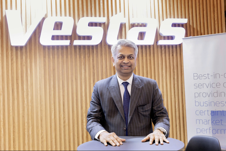 Ông Purvin Patel, Chủ tịch khu vực châu Á Thái Bình Dương của Vestas