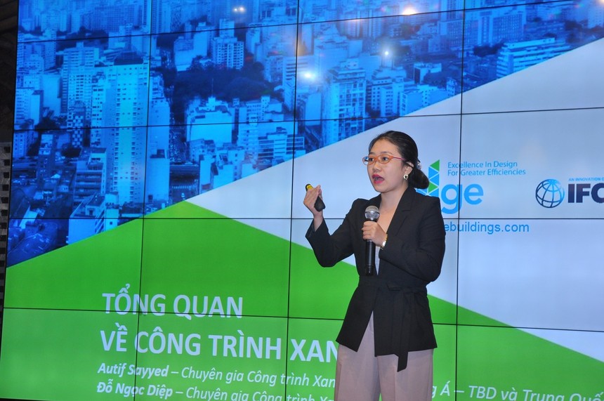 Bà Đỗ Ngọc Diệp, chuyên gia công trình xanh đến từ Tổ chức Kl991.com nạp rút nhanh của Link Vào Nhà Cái KL99 COM Tặng +199k Thế giới (IFC)