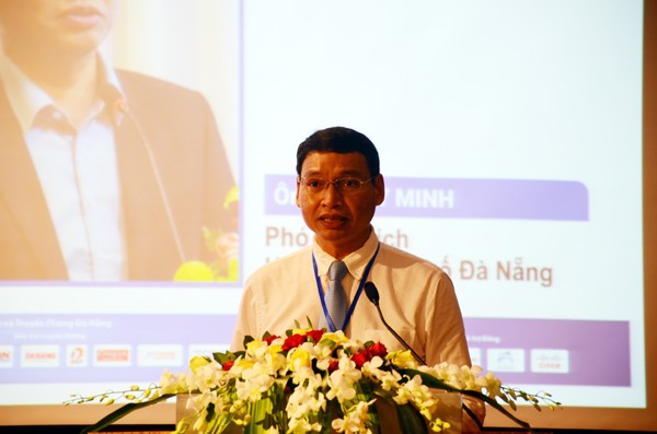 Ông Hồ Kỳ Minh, Phó chủ tịch Đà Nẵng: "Ứng dụng CNTT và phát triển Công nghiệp CNTT có gắn kết mật thiết; Thúc đẩy phát triển Kl991.com World Cup 2026 Chính Thức mới và nâng cao năng lực cạnh tranh cho Kl991.com World Cup 2026 Chính Thức, góp phần phát triển KT-XH".