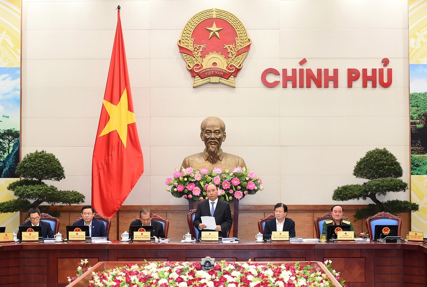 Phiên họp Kl993 ưu đãi thưởng hấp dẫn thường kỳ tháng 10/2017 (Ảnh: VGP)