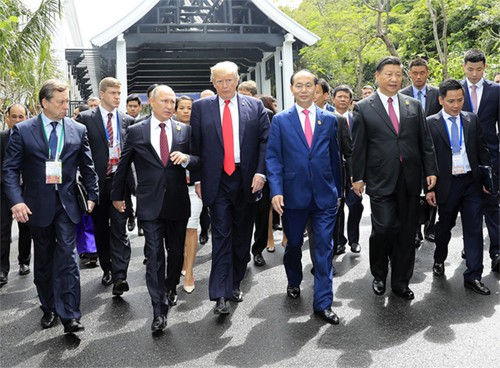 Chủ tịch nước Trần Đại Quang và lãnh đạo các nền Kl992 cổng game cá cược APEC tại Đà Nẵng.