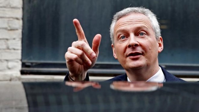 Bộ trưởng Kl992 cổng game cá cược Pháp Bruno Le Maire. (Nguồn: Reuters)